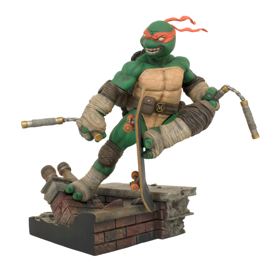 Teenage Mutant Ninja Turtles - Michelangelo Deluxe Gallery PVC Statue