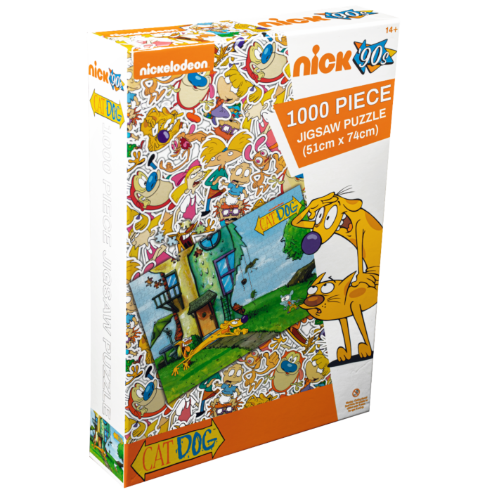 CatDog - Yard 1000pc Jigsaw