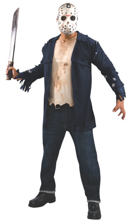 JASON DELUXE COSTUME, ADULT XL