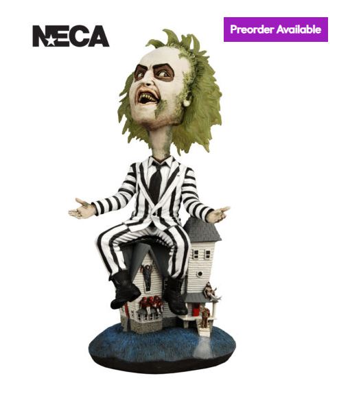 BEETLEJUICE (1988) – STRIPED SUIT BEETLEJUICE HEAD KNOCKER