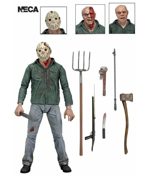 Friday The 13th 3D - Part III Ultimate Jason Vorhees NECA 7" Figurine