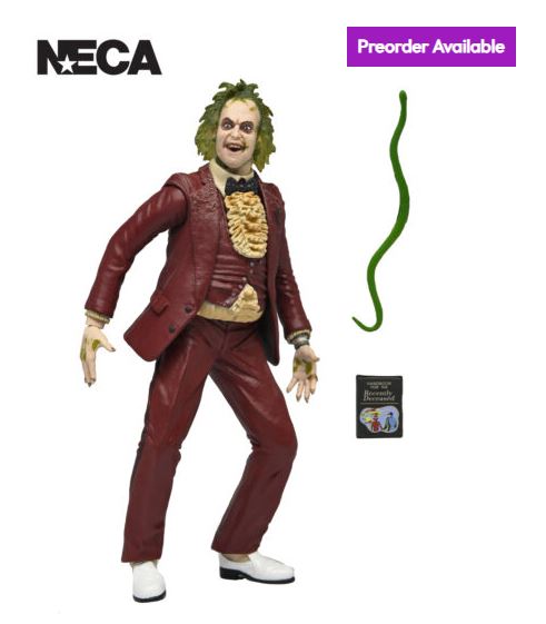 BEETLEJUICE (1988) – RED TUXEDO BEETLEJUICE – 7″ SCALE ACTION FIGURE