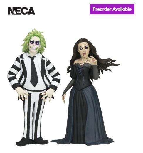 BEETLEJUICE BEETLEJUICE – TOONY TERRORS BEETLEJUICE & DELORES 2 PACK – 6″ SCALE ACTION FIGURES