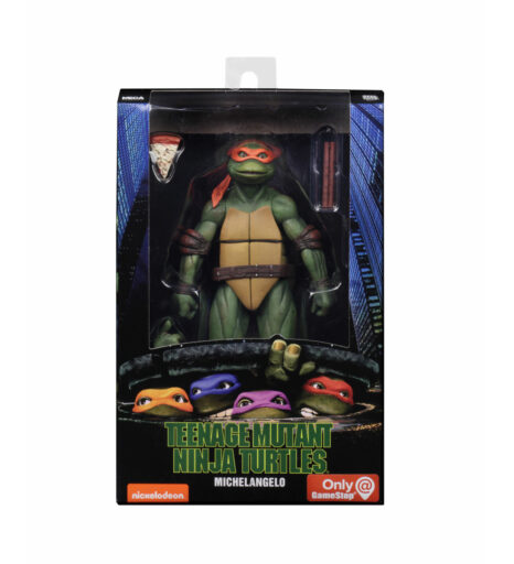 TMNT 1990 MOVIE – MICHELANGELO 7″ ACTION FIGURE