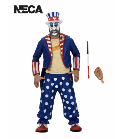 Huose of 1000 Corpses - Captain Spaulding (tailcoat) 20th Anniversary NECA Figurine