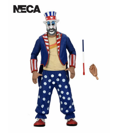 Huose of 1000 Corpses - Captain Spaulding (tailcoat) 20th Anniversary NECA Figurine