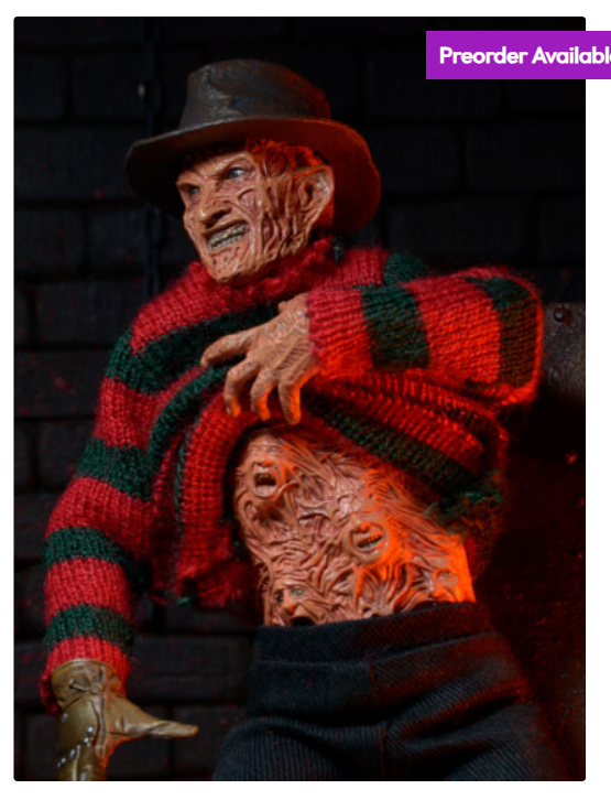 NIGHTMARE ON ELM STREET FREDDY WITH GLOVE: DREAM WARRIORS