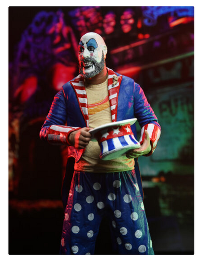 Huose of 1000 Corpses - Captain Spaulding (tailcoat) 20th Anniversary NECA Figurine