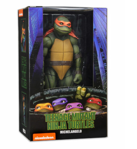 TMNT 1990 MOVIE – MICHELANGELO 1/4TH SCALE ACTION FIGURE