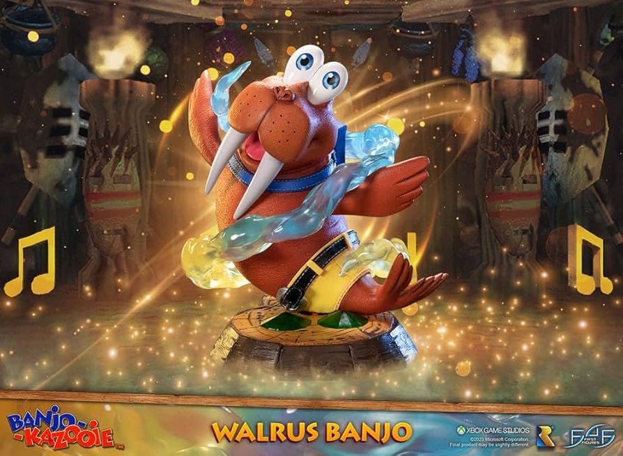 Banjo Kazooie - Walrus Banjo Statue