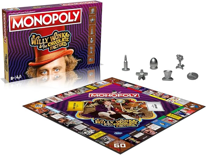 Monopoly: Willy Wonka and The Chocolate Factory Board Game