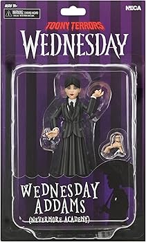 WEDNESDAY ADDAMS – NEVERMORE TOONY TERRORS 6″ SCALE ACTION FIGURE