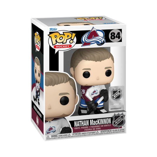 NHL: Avalanche - Nathan Mackinnon (Away Jersey) Pop! Vinyl