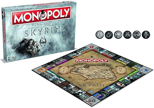 Monopoly: Skyrim Video Game Edition Board Game