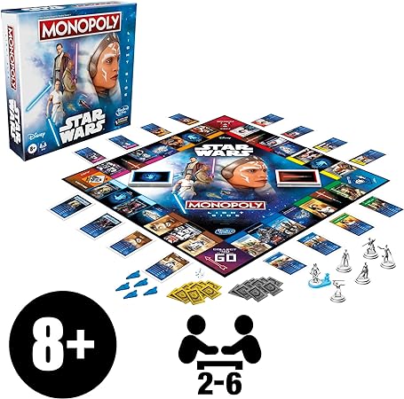 Monopoly: Star Wars Light Side Edition Board Game