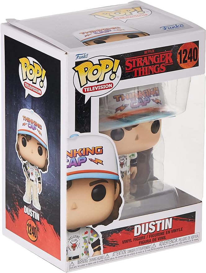 Pop Stranger Things Dustin Vinyl Figure