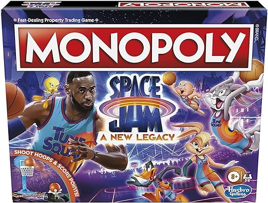 Monopoly: Space Jam: A New Legacy Edition Board Game