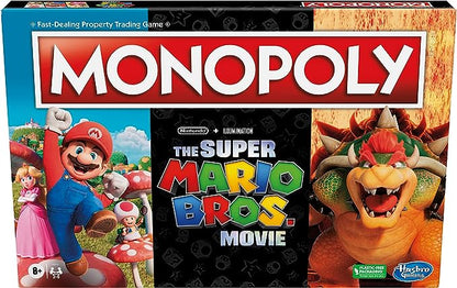 Monopoly: The Super Mario Bros. Movie Edition KIDS Board Game