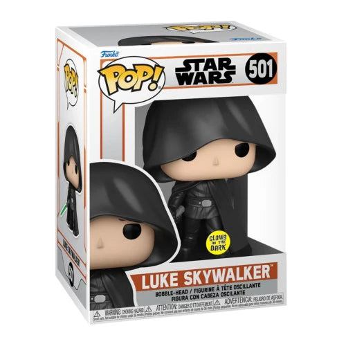 Star Wars - Luke Skywalker Hooded Glow US Exclusive Pop! Vinyl [RS]