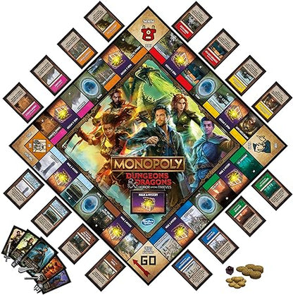 Monopoly: Dungeons & Dragons: Honor Among Thieves Game, Inspired by The D&D Movie