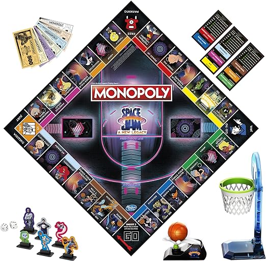 Monopoly: Space Jam: A New Legacy Edition Board Game