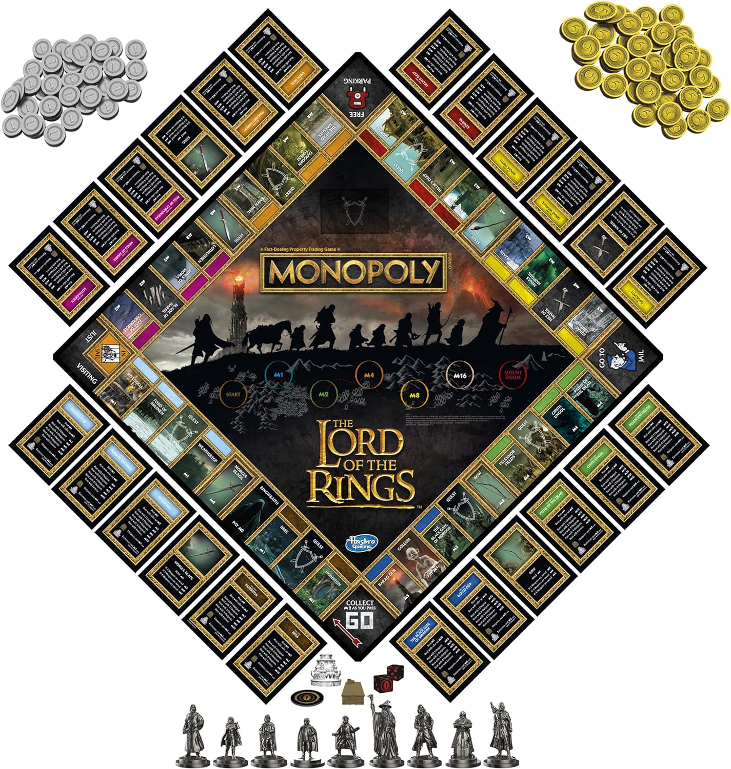 Monopoly - The Lord of The Rings Edition Board Game