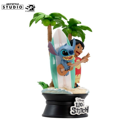 Lilo & Stitch - Lilo & Stitch Surfboard 1:10 Scale Figure PREORDER