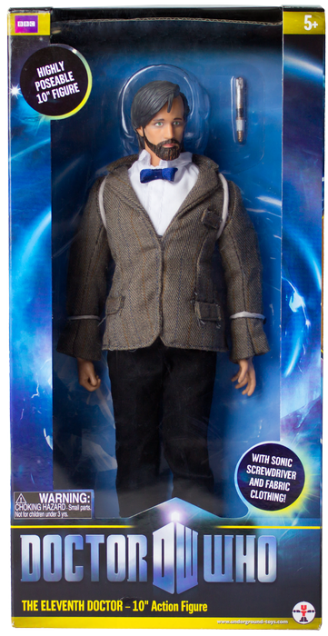 Doctor Who - Eleventh Doctor 10" Figure (With Beard) Action Figure