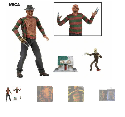 A Nightmare On Elm Street 3 Dream Warriors Freddy Ultimate NECA 7″ Figurine