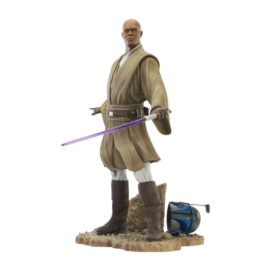 Star Wars - Mace Windu Attack of the Clones Premier Statue