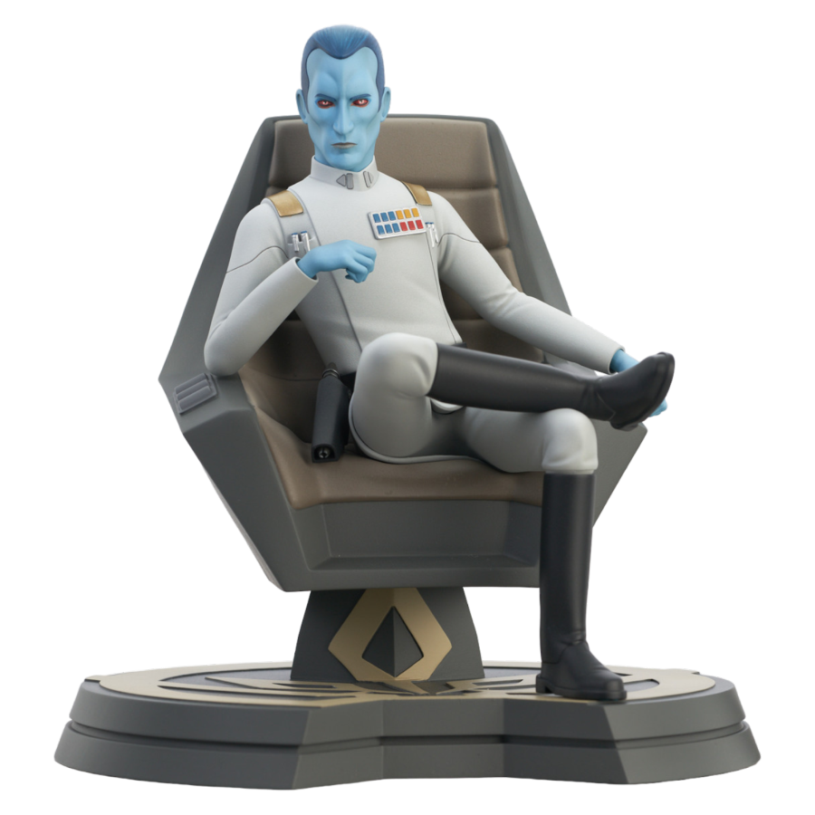 Star Wars: Rebels - Grand Admiral Thrawn (on Throne) Premier Collection Statue