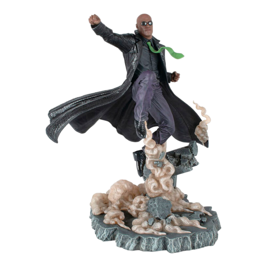 The Matrix - Morpheus Deluxe Gallery PVC Statue