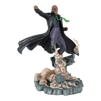 The Matrix - Morpheus Deluxe Gallery PVC Statue