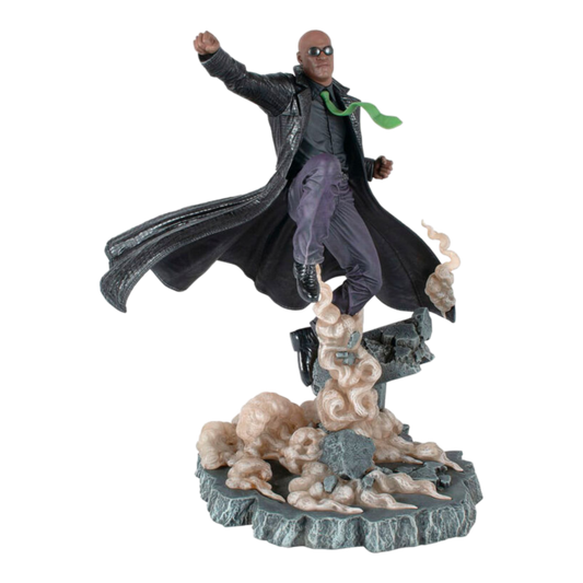 The Matrix - Morpheus Deluxe Gallery PVC Statue