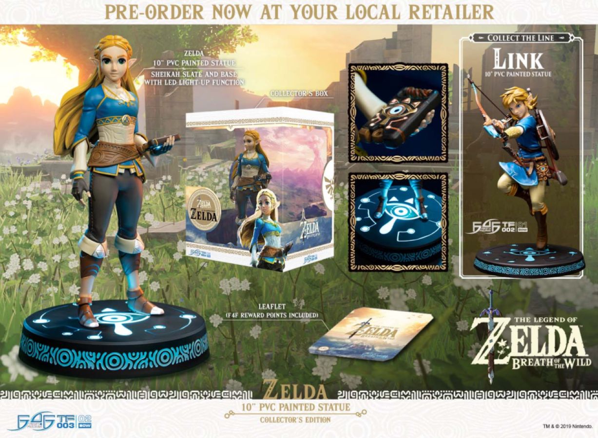 The Legend of Zelda - Zelda Breath of the Wild Vinyl Statue Collector's Edition