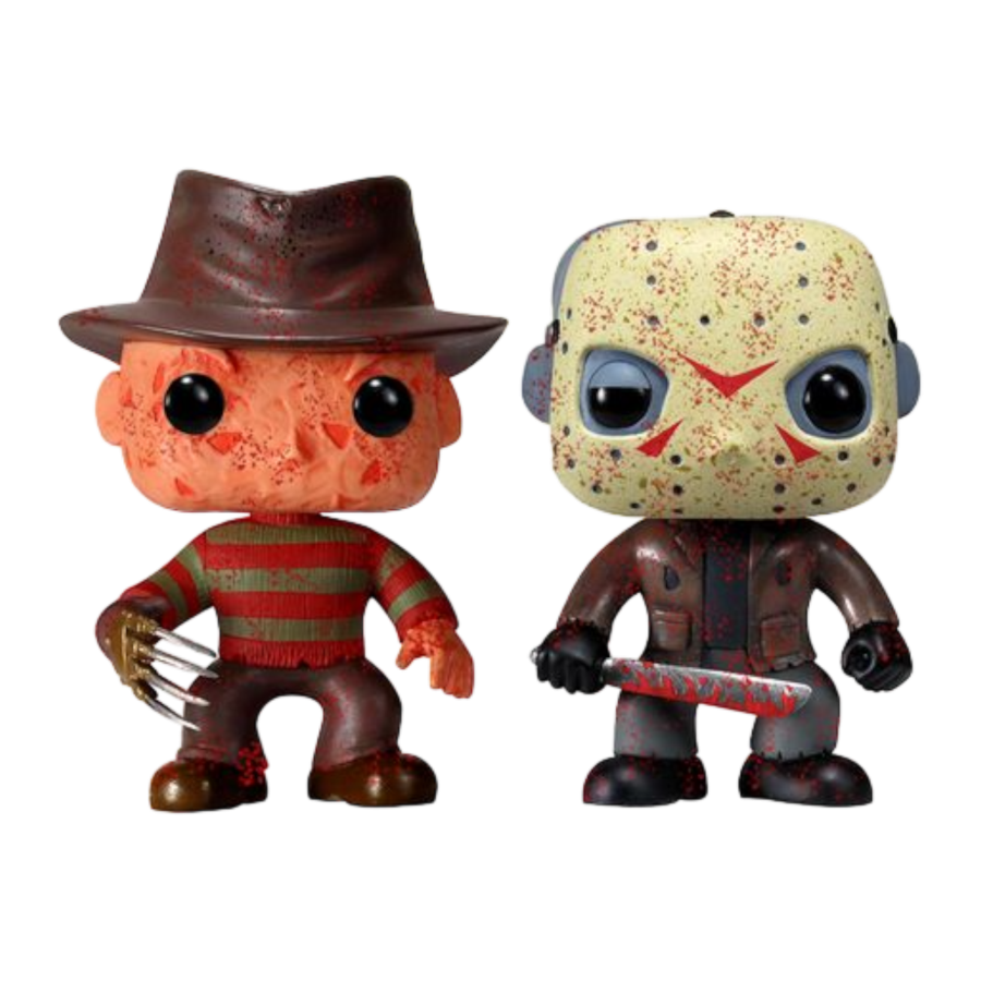 Freddy vs Jason - Freddy Krueger & Jason Voorhees Bloody US Exclusive Pop! Vinyl 2-Pack