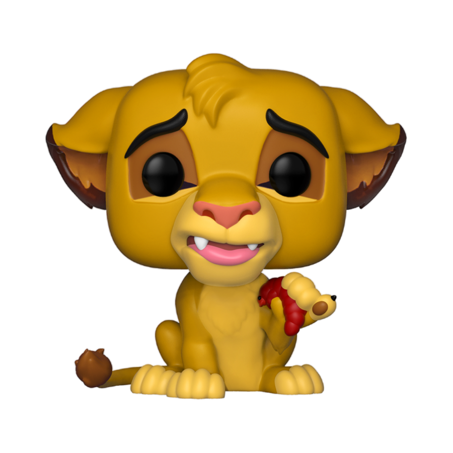 The Lion King (1994) - Simba with Bug Pop! Vinyl