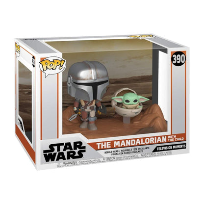 Star Wars: The Mandalorian - Mandalorian & Child Movie Moment Pop! Vinyl