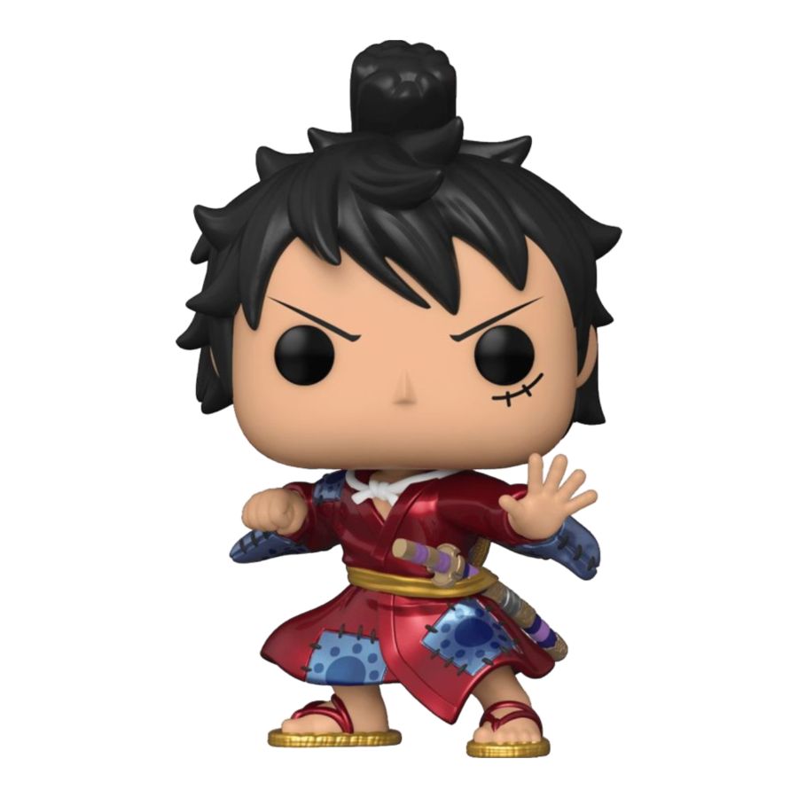 One Piece - Luffytaro in Kimono Metallic US Exclusive Pop! Vinyl [RS]