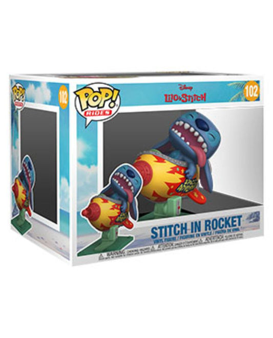 Lilo & Stitch - JUMBO Stitch in Rocket Pop! Ride PREORDER