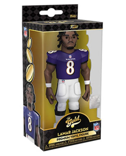 NFL: Ravens - Lamar Jackson (with chase) 5" Vinyl Gold