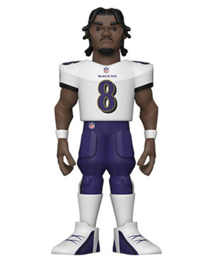 NFL: Ravens - Lamar Jackson (with chase) 5" Vinyl Gold