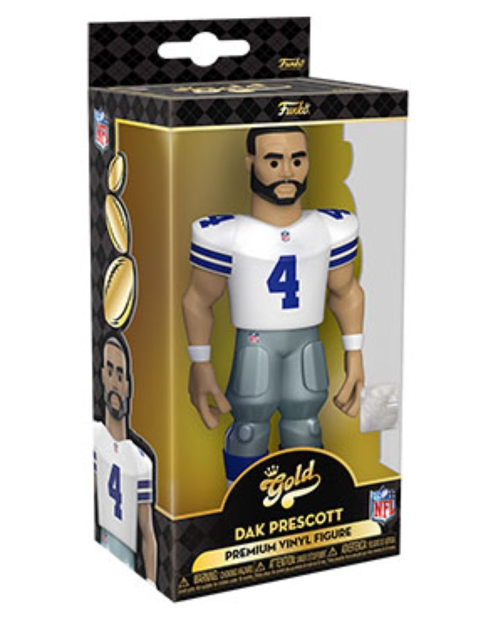 NFL: Cowboys - Dak Prescott (with chase) 5" Vinyl Gold