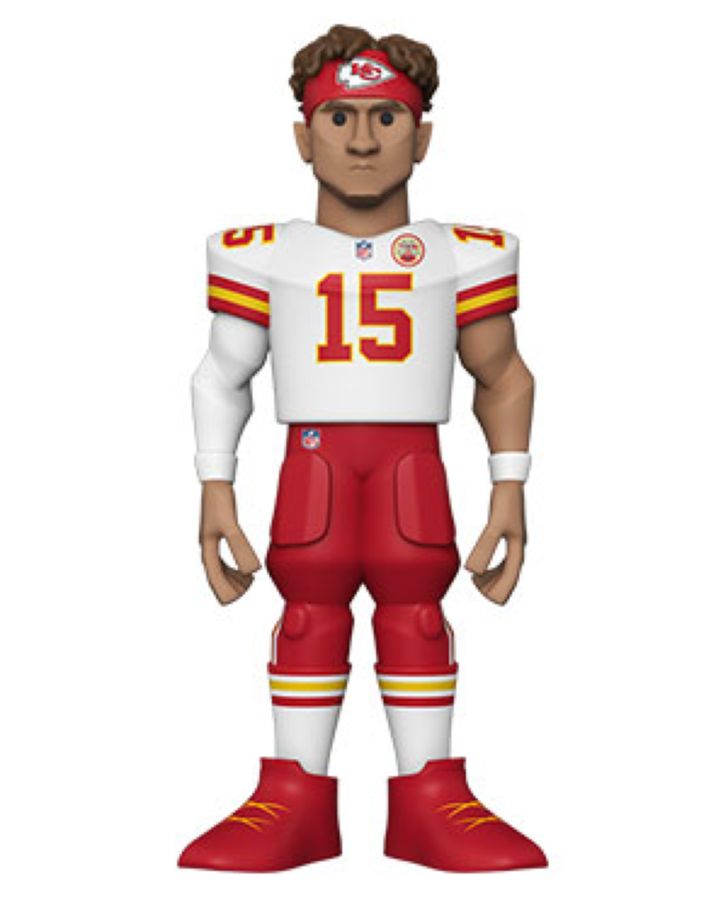 NFL: Chiefs - Patrick Mahomes (with chase) 12" Vinyl Gold