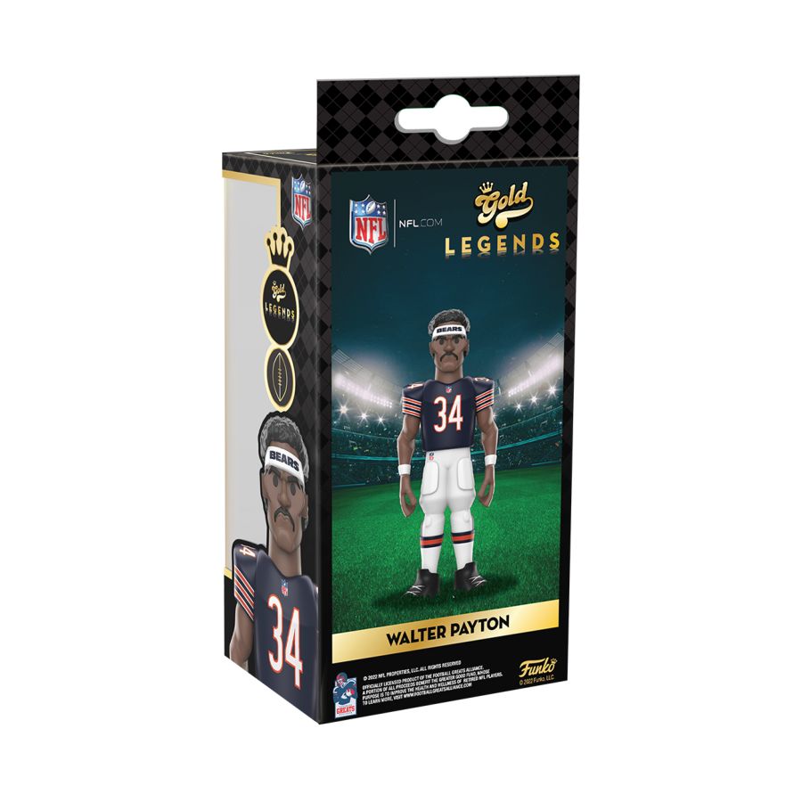 NFL Legends: Bears - Walter Payton 5" Vinyl Gold