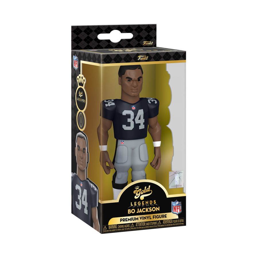 NFL Legends: Raiders - Bo Jackson (with chase) 5" Vinyl Gold