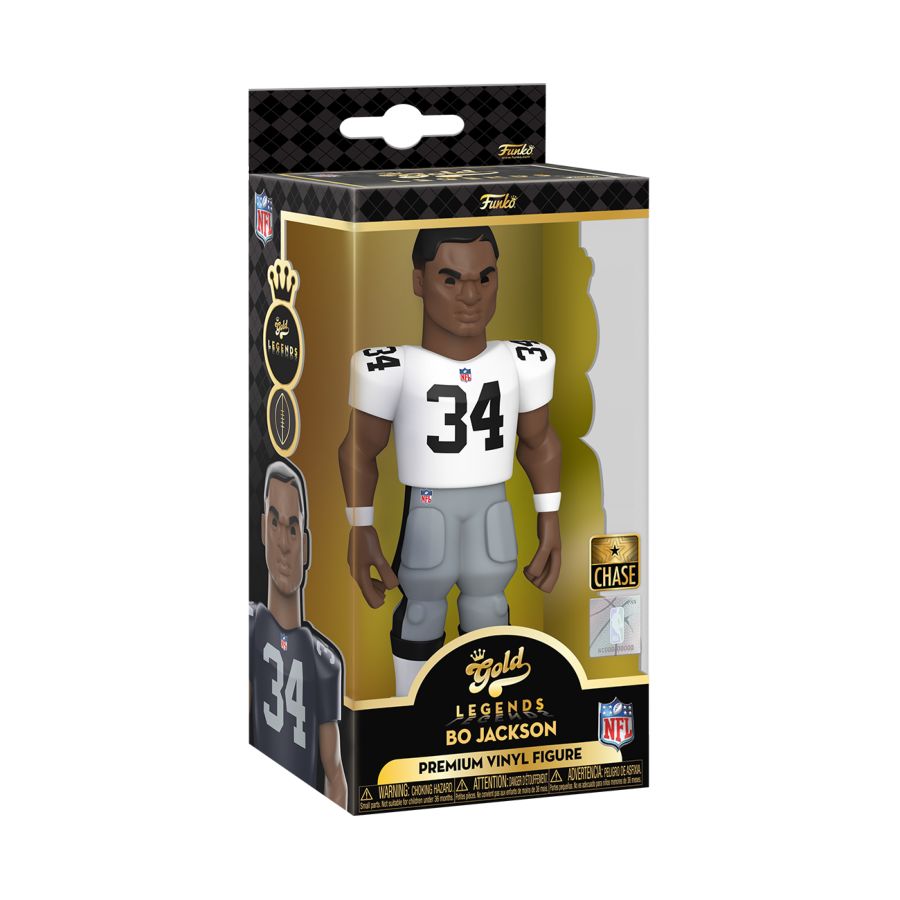 NFL Legends: Raiders - Bo Jackson (with chase) 5" Vinyl Gold