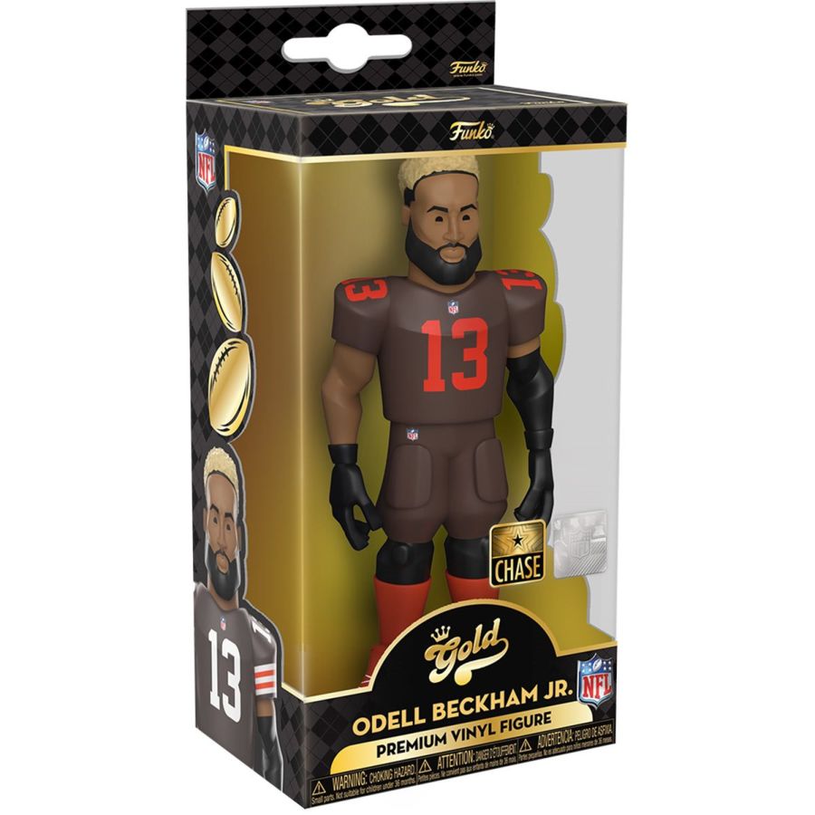 NFL: Browns - Odell Beckham Jr (with chase) 5" Vinyl Gold