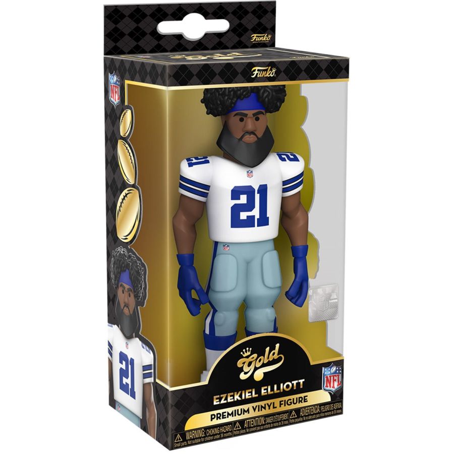 NFL: Cowboys - Ezekiel Elliott (with chase) 5" Vinyl Gold