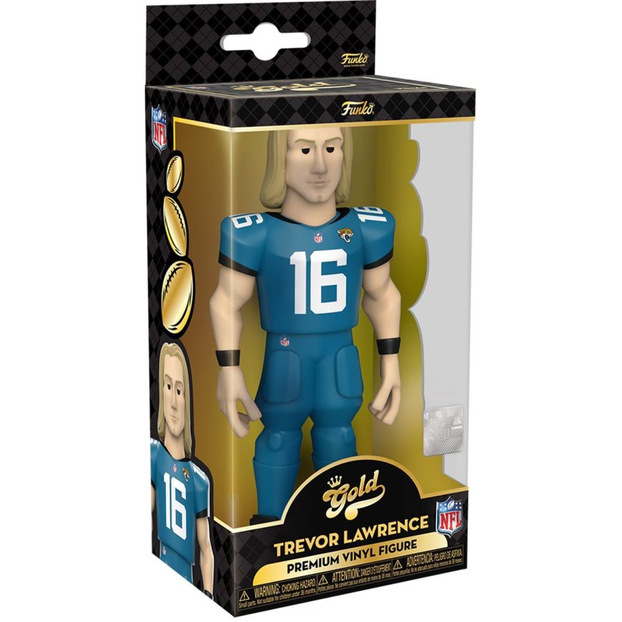 NFL: Jaguars - Trevor Lawrence (with chase) 5" Vinyl Gold